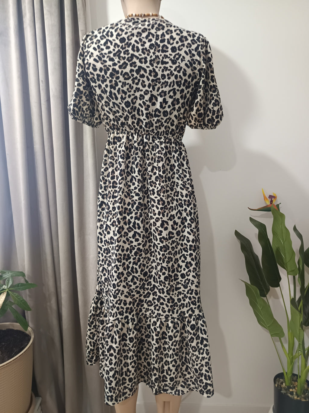 Rochie Midi Leopard Pep&Co