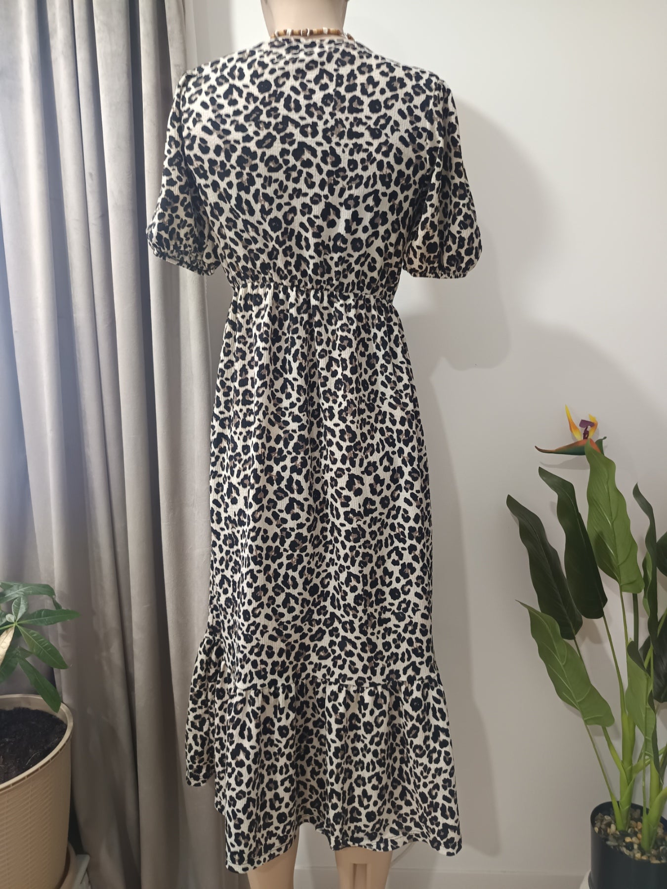 Rochie Midi Leopard Pep&Co