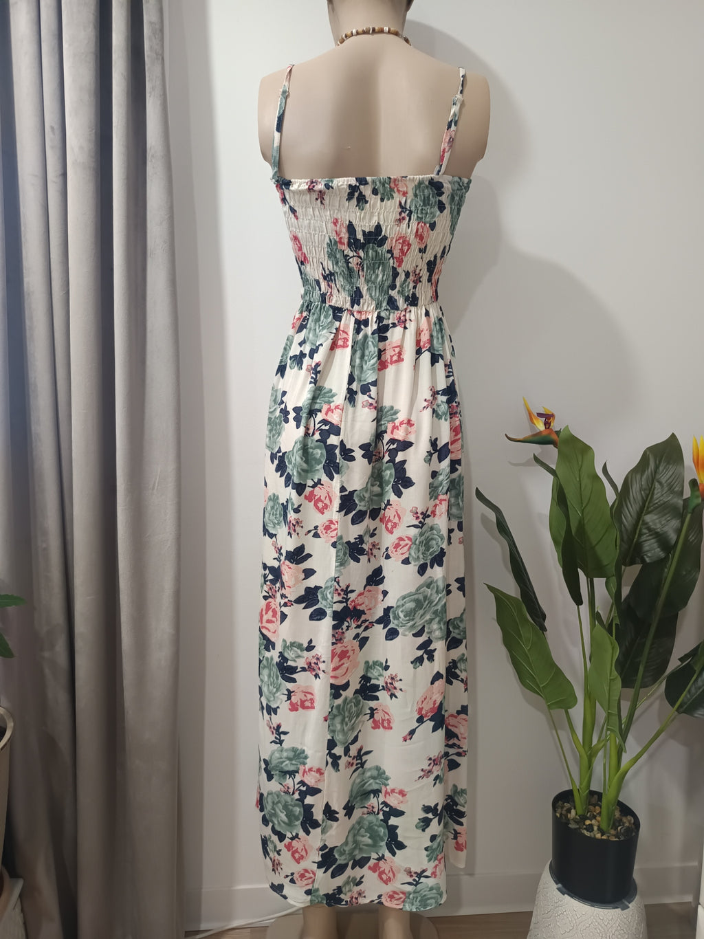 Rochie maxi florală Mihalys spate