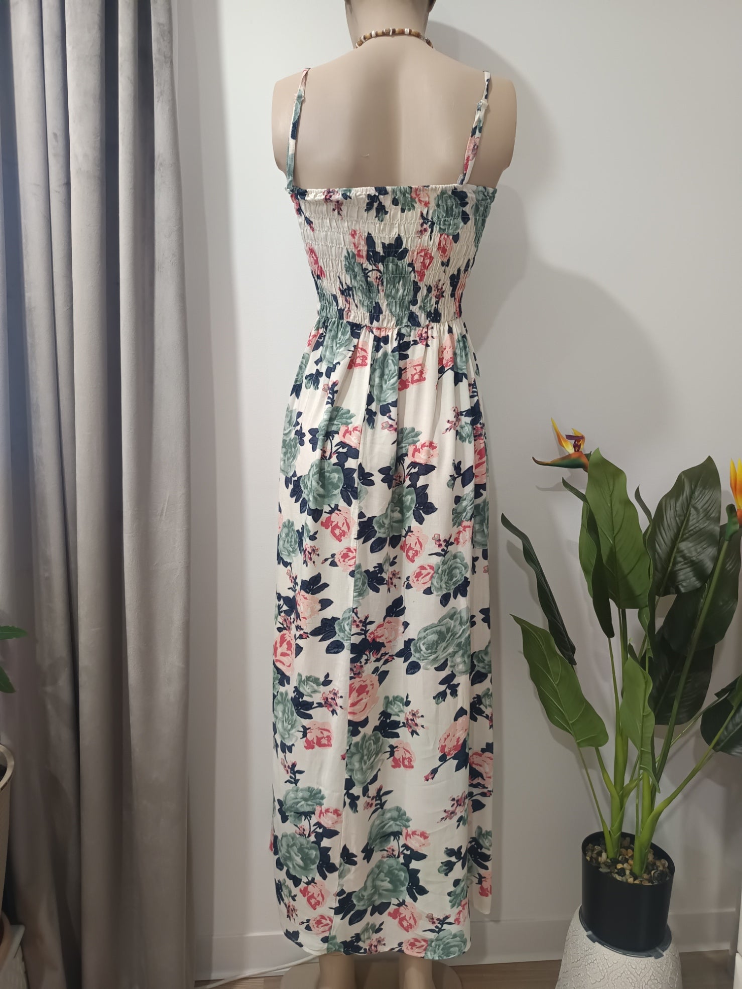 Rochie maxi florală Mihalys spate