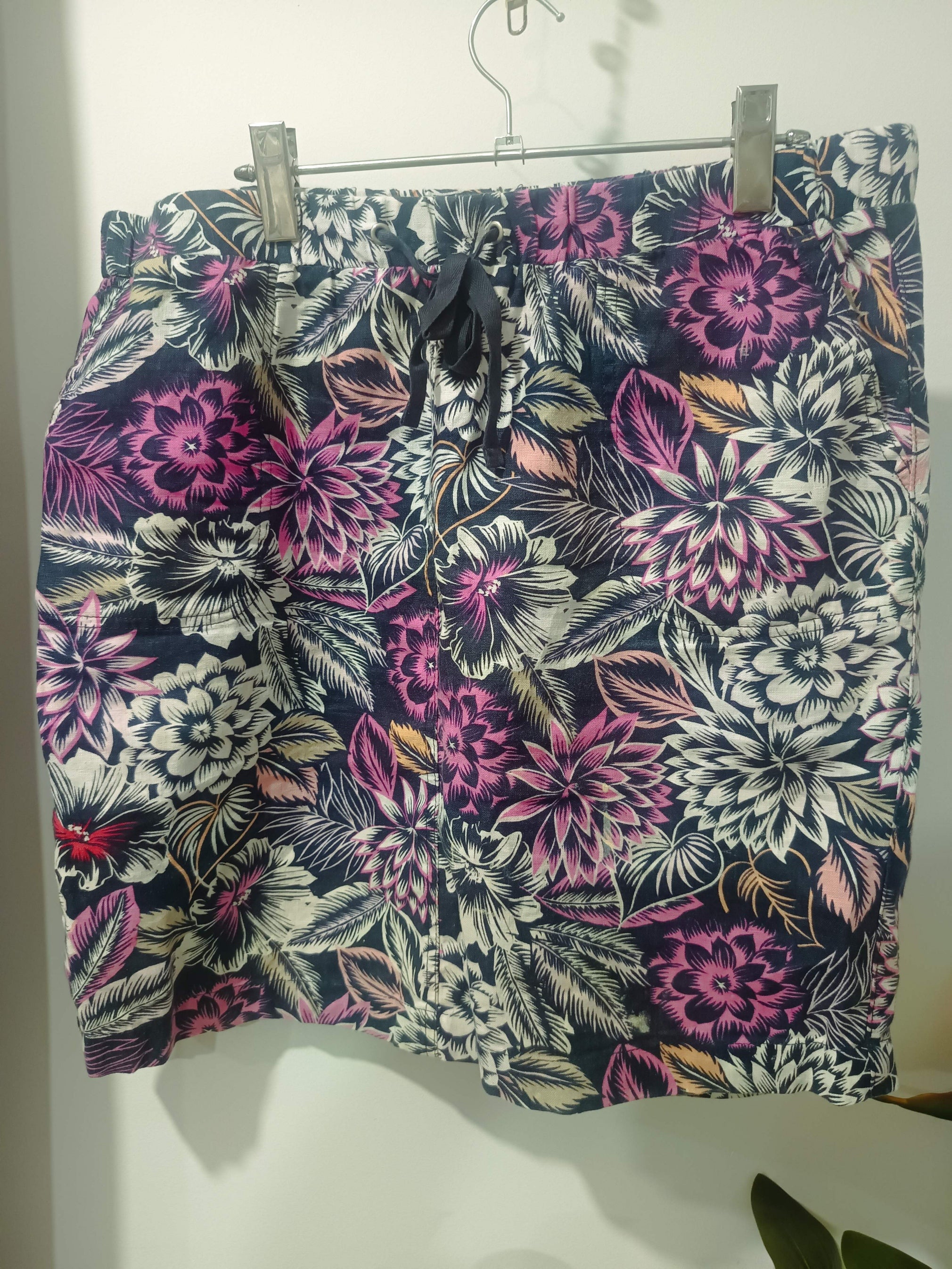 Fustă florală tropicală M&S - față