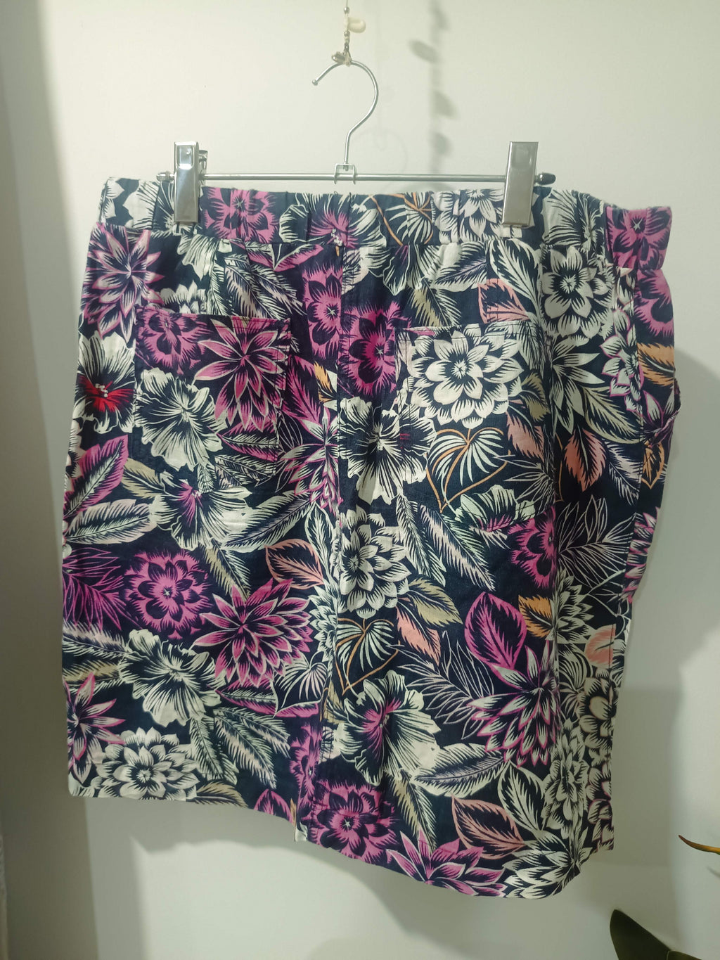 Fustă florală tropicală M&S - spate