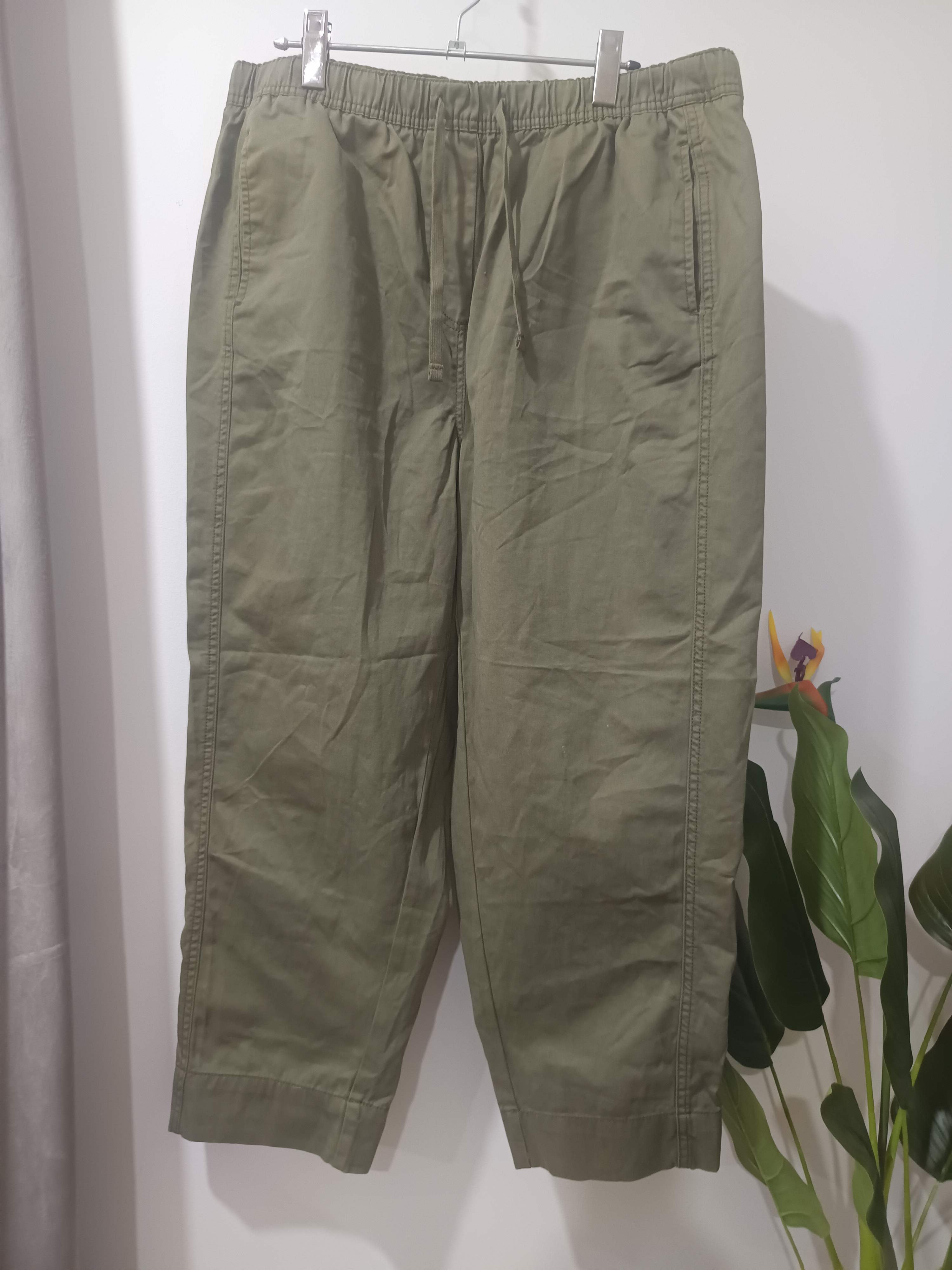 Pantaloni cargo kaki Dunnes - față