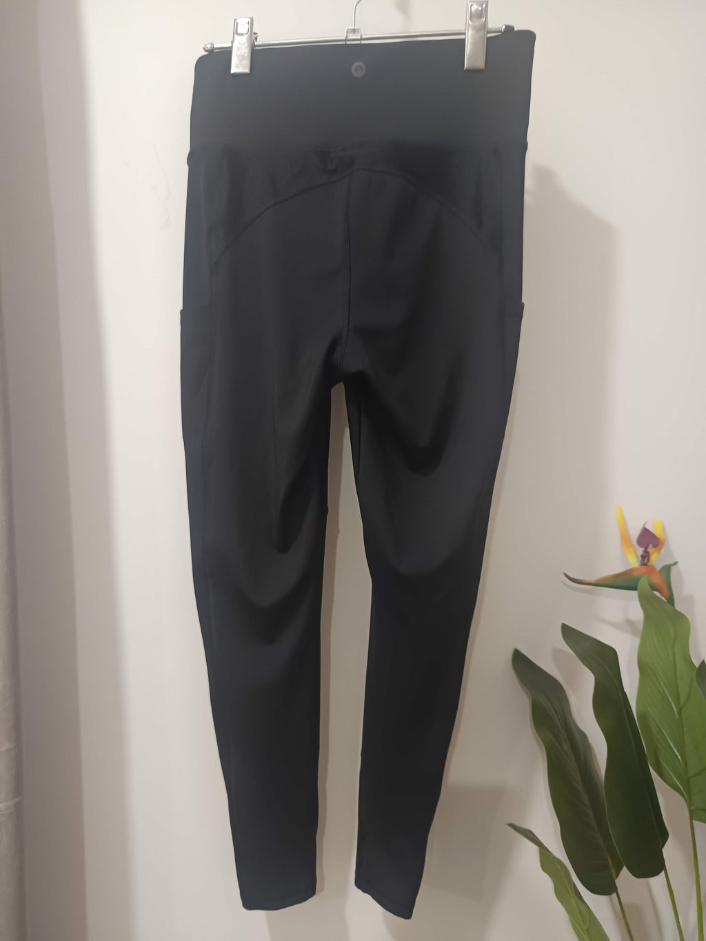 Colanți sport negru mesh F&F - față