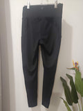 Colanți sport negru mesh F&F - față