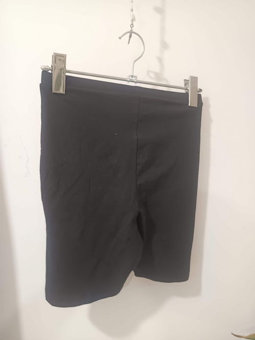 Biker shorts negri bumbac organic Primark - spate