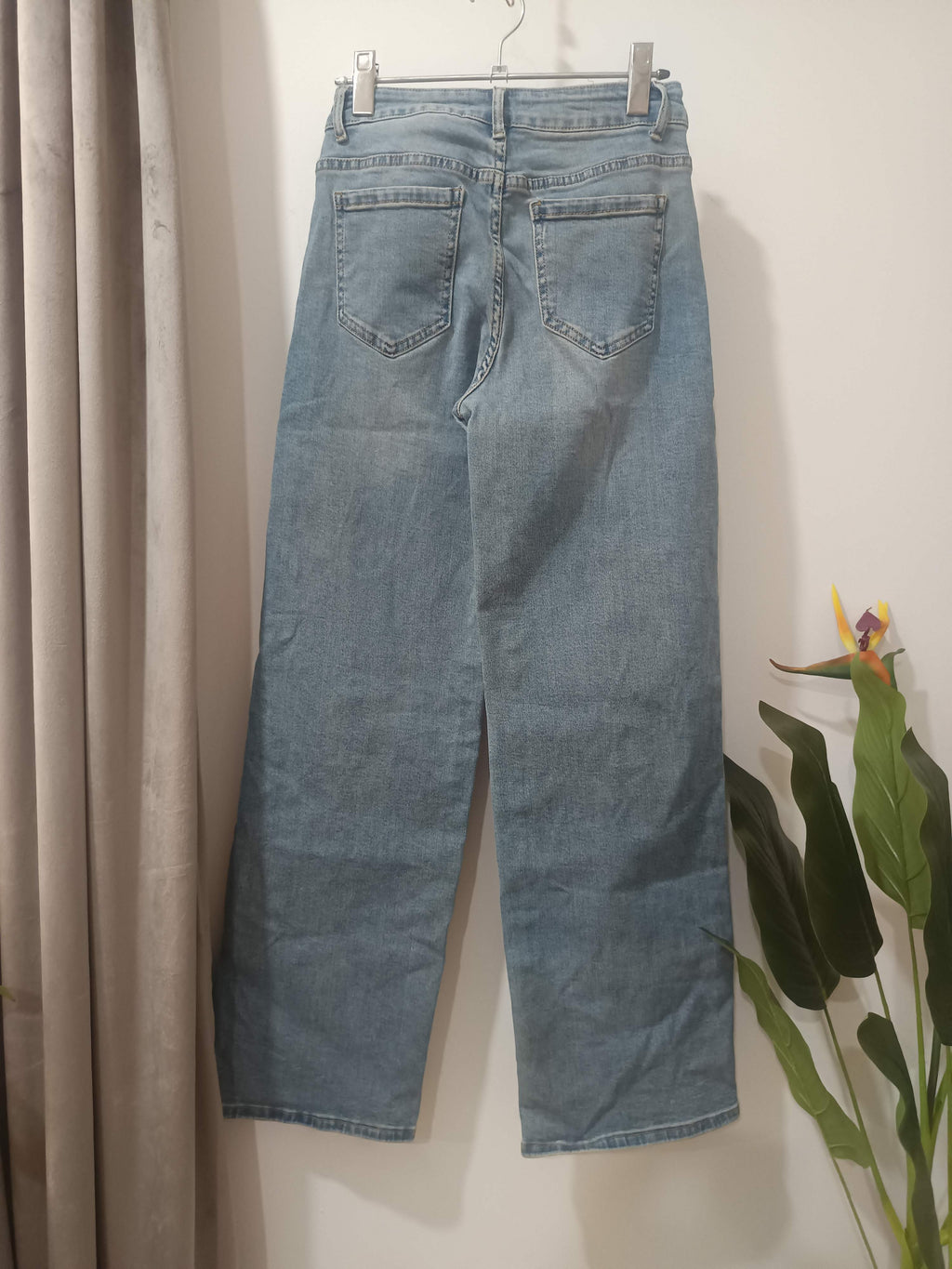 Jeans wide-leg light wash Pink - spate