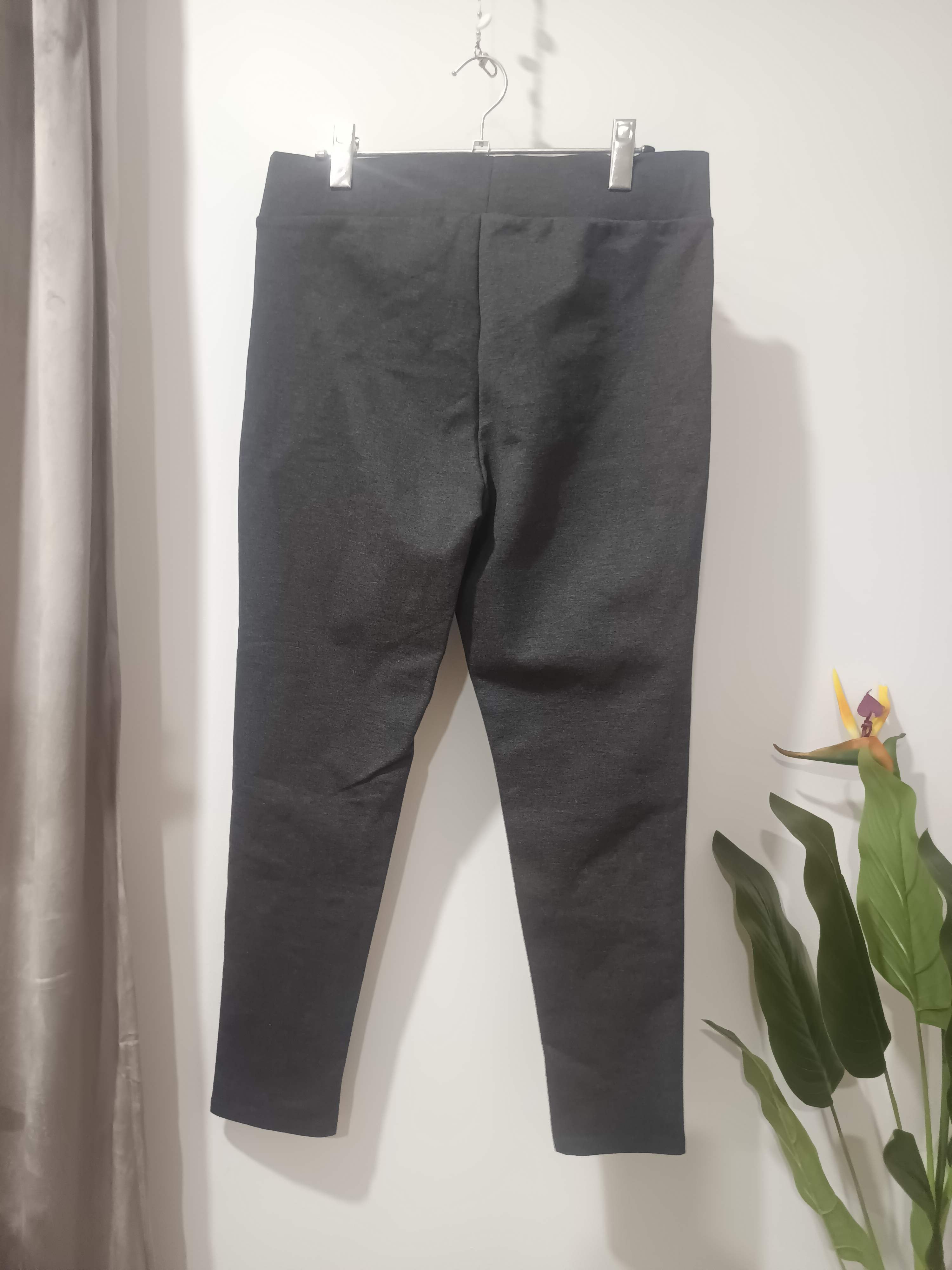 Leggings gri antracit ponte texturat George - spate