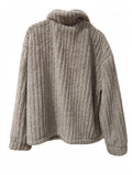 Jachetă SHEIN Teddy Bej – M/L (42)