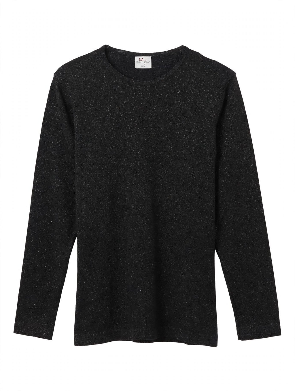 Pulover Fin Marcel Clair Gri Antracit Lurex – Mărimea 36/38