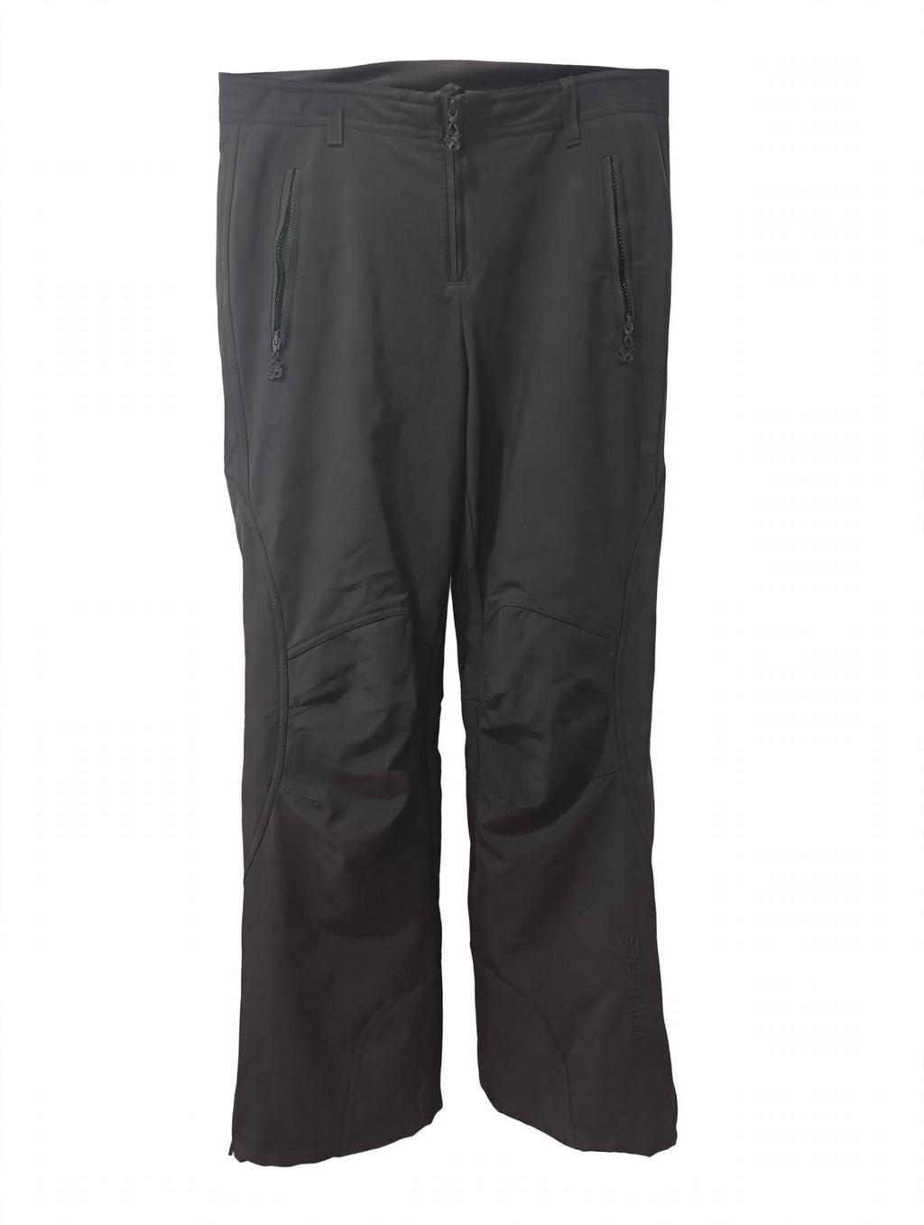 Pantaloni Softshell Negri Talie Înaltă Sportalm Kitzbühel