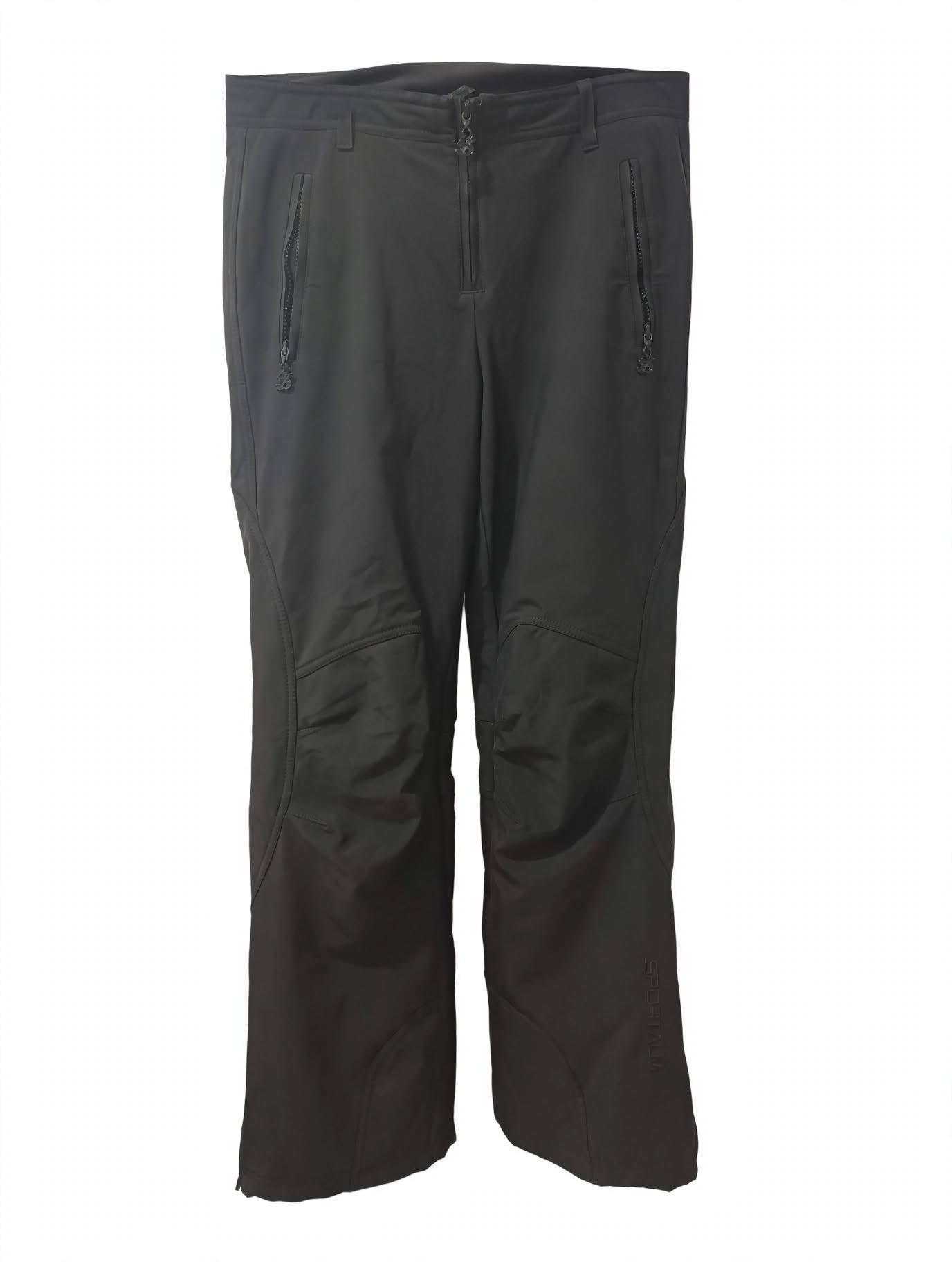 Pantaloni Softshell Negri Talie Înaltă Sportalm Kitzbühel