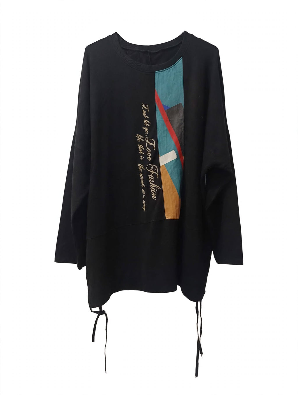 Tunică Ceri&M Neagră Print Fashion – Mărimea 50
