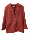 Blazer Danini Collection Coral/Cărămiziu – Mărimea 44