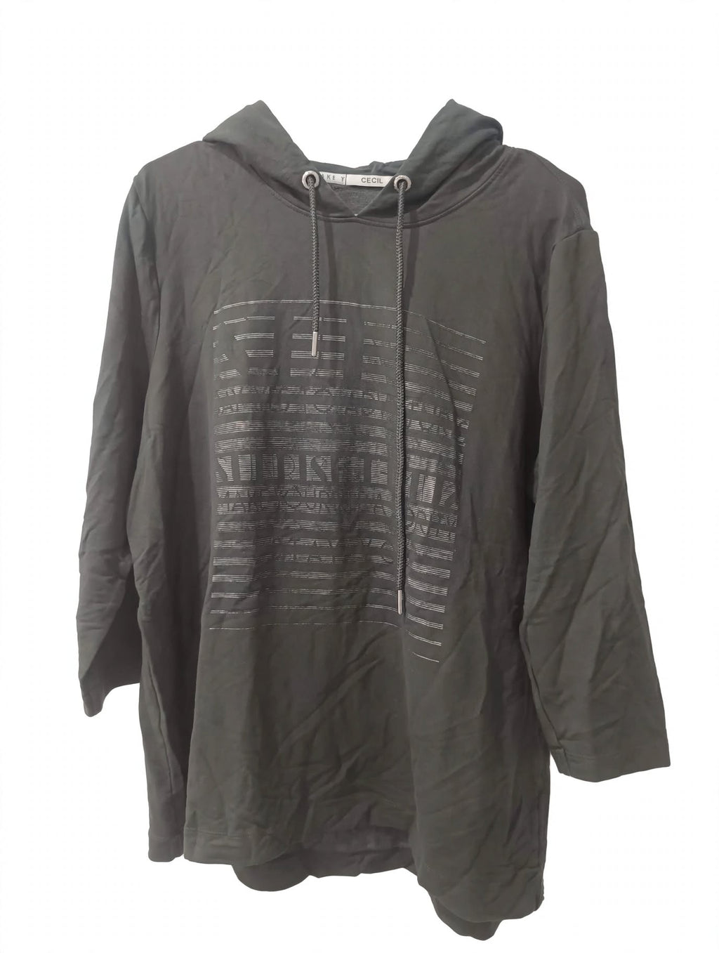 Hanorac Tunică Cecil Verde Kaki Oversize – Mărimea L