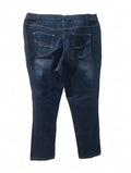 Jeans BPC Bonprix Collection Dark Wash Pull-On Broderie – Mărimea 50