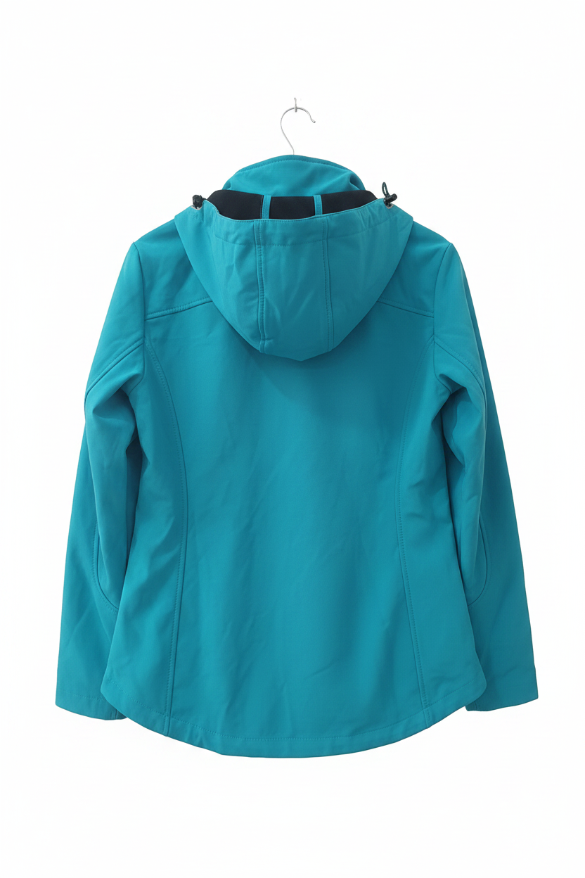 Geacă Softshell Turcoaz - Spate