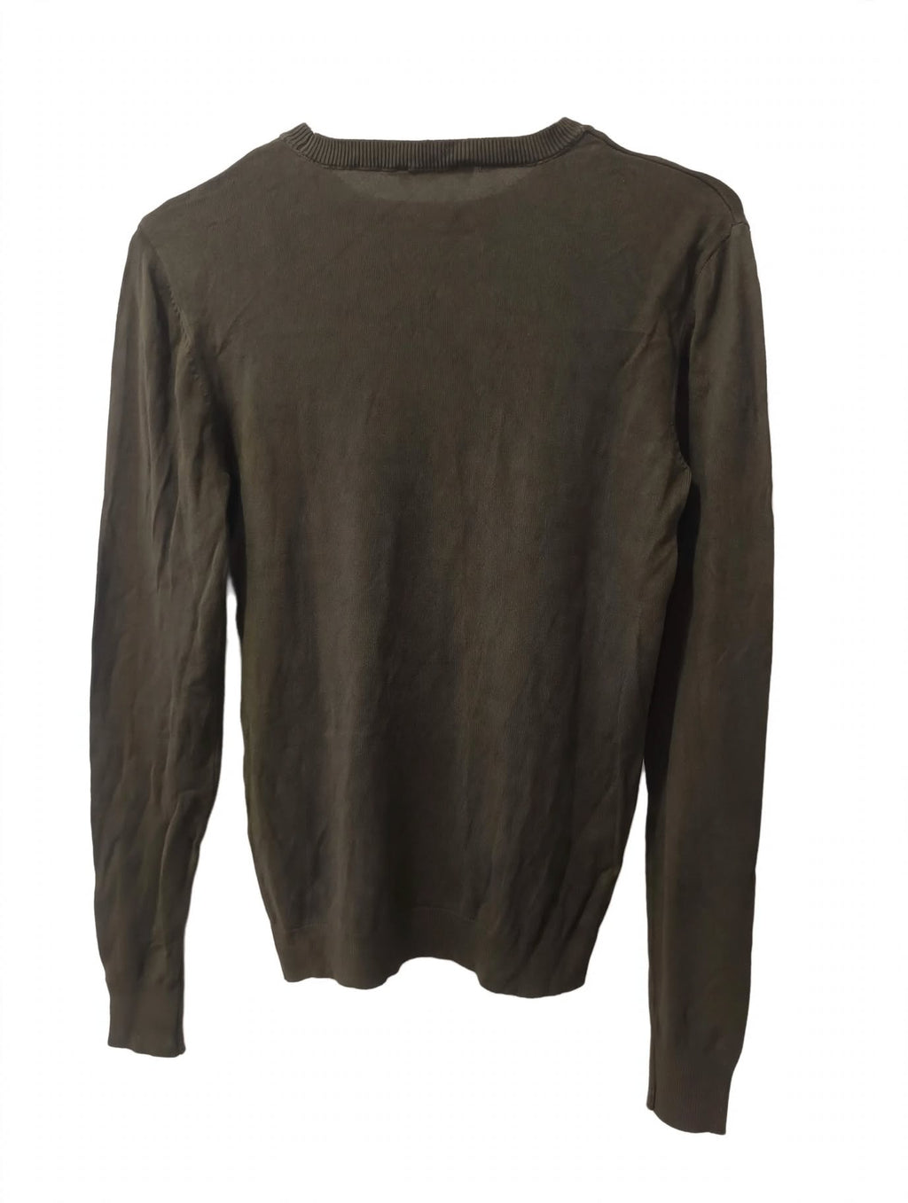 Pulover Fin Terranova Verde Kaki – Mărimea S