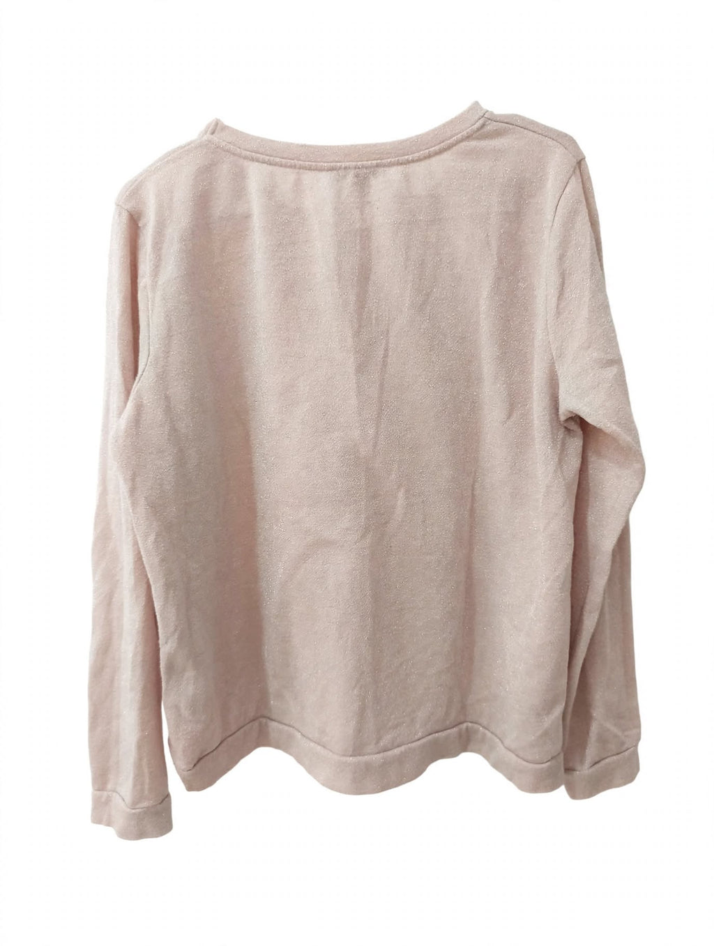 Top Amisu Roz Pudrat Shimmer Lurex – Mărimea L