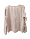 Top Amisu Roz Pudrat Shimmer Lurex – Mărimea L