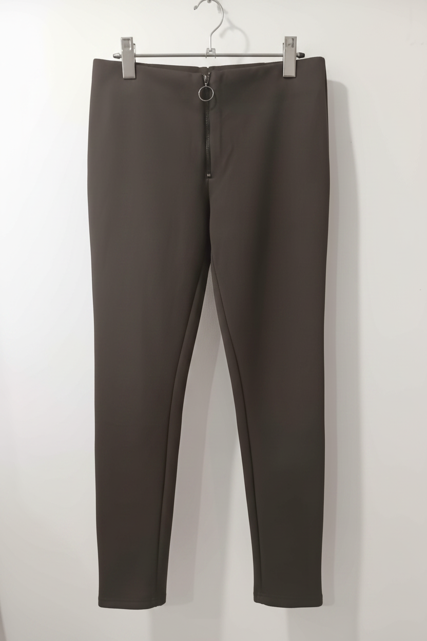 Pantaloni Skinny Kaki Colloseum - Față