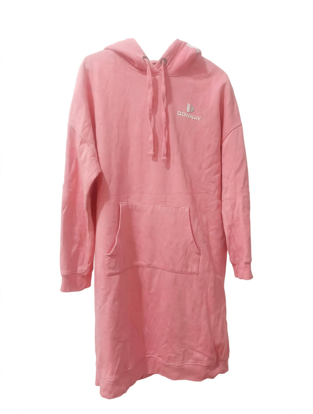 Rochie Hanorac Donnay Roz Somon Sport Hoodie Dress – Mărimea XXL