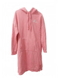 Rochie Hanorac Donnay Roz Somon Sport Hoodie Dress – Mărimea XXL