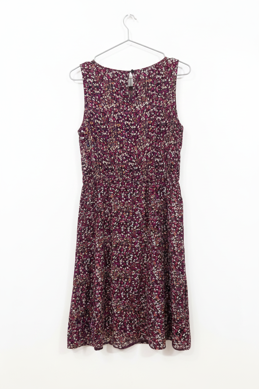 Rochie Tessentials spate fundal alb