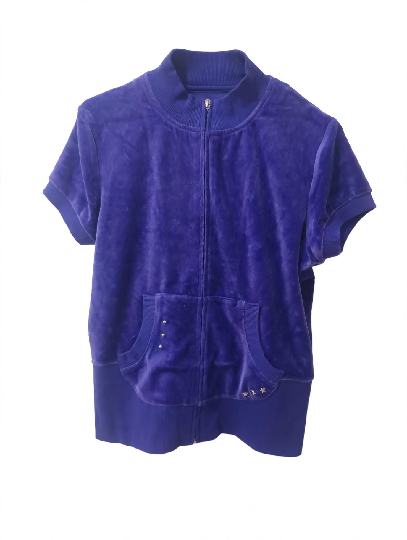 Jacketă Velur Sela Lifestyle Albastru-Violet – Mărimea L